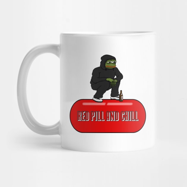 Squatting Pepe Red Pill and Chill by SquattingSlavTV